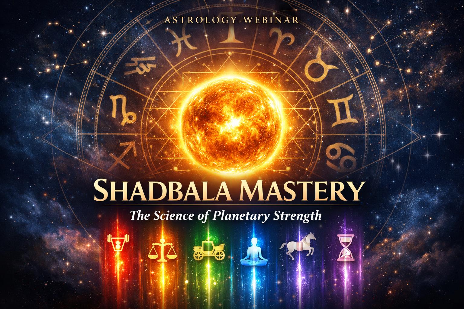 Shadbala: The Complete System of Planetary Strength in Vedic Astrology
