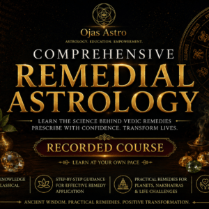 REMEDIAL ASTROLOGY MASTERCLASS